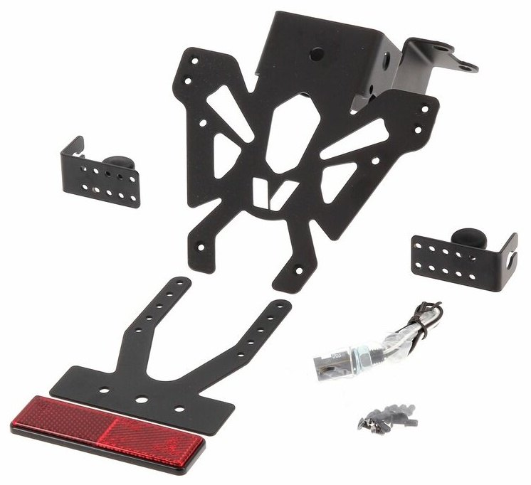 V PARTS ブイパーツ フェンダーレスキット ブラック Yamaha MT-07 ABS MOTO CAGE YAMAHA ヤマハ ナンバープレートホルダー 外装｜ウェビック　店