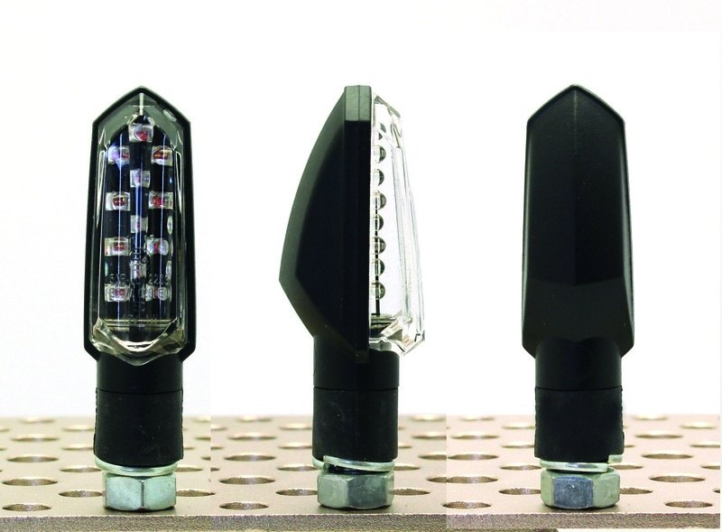 V PARTS ブイパーツ バッド LEDウインカー ブラック ウインカー 灯火類 電装系