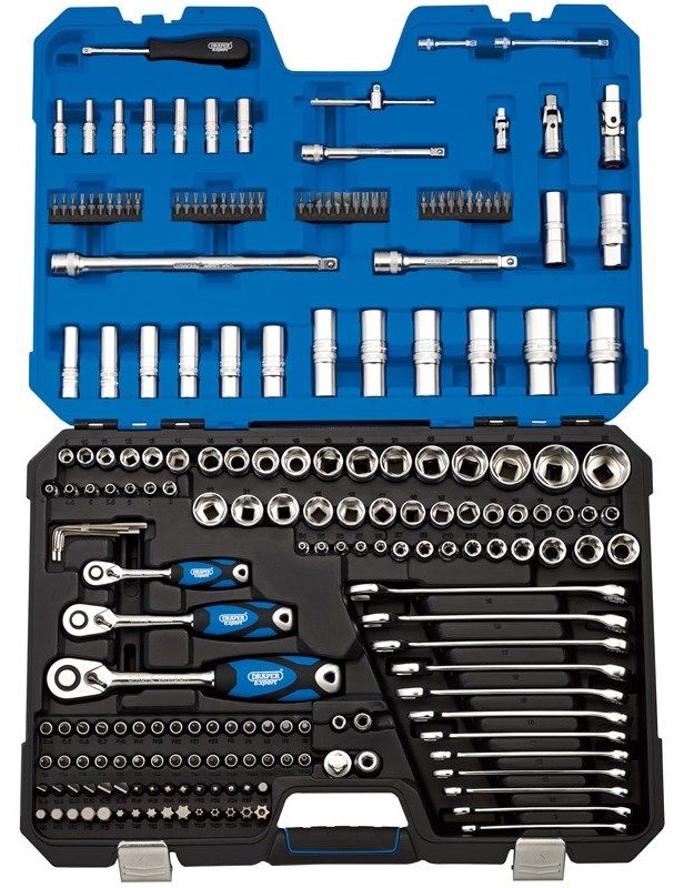 DRAPER ドラッパー 1/4'，3/8'＆1/2'ソケット＆ラチェットセット セット工具 87,244円