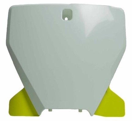 RACETECH レーステック Front Number Plate White／Yellow Husqvarna TC／FC FC 250 350 450 TC 125 HUSQVARNA ハスクバーナ ゼッケンカウル カウル関連 外装