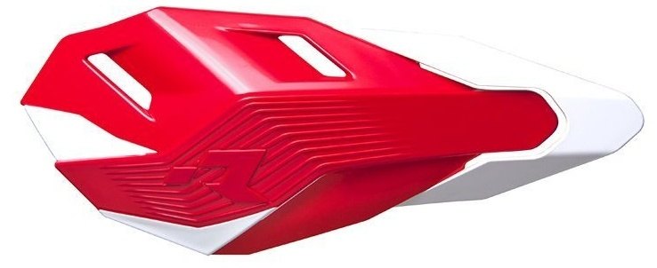 RACETECH レーステック HP3 Cross／Enduro Handguards Red／White ハンドガード・ナックルガード ハンドル周辺パーツ ハンドル｜ウェビック　店 7,970円