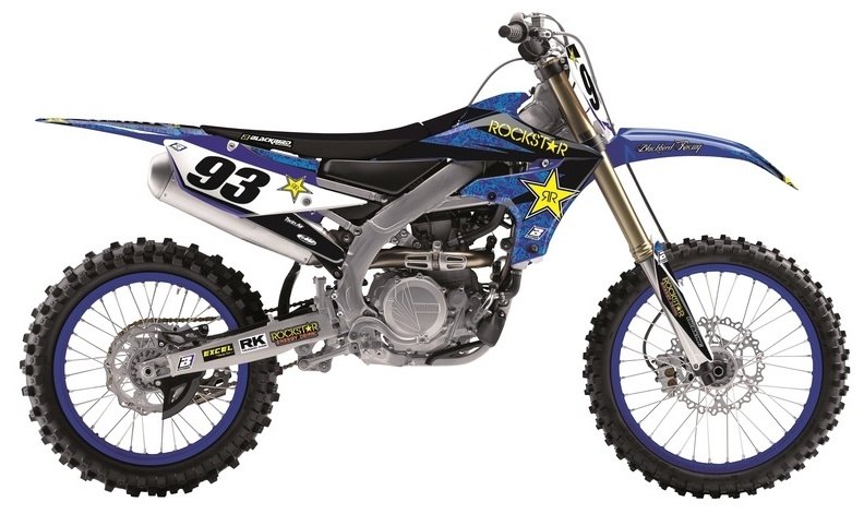 Blackbird Racing ブラックバードレーシング ヤマハ ドリーム 125 250 グラフィック YZ グラフィックス キット YZ125 4