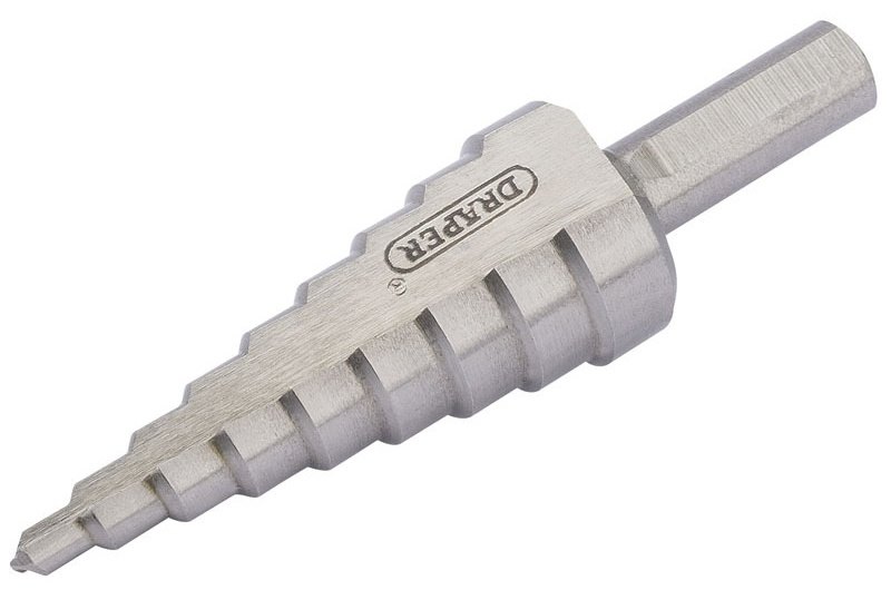 DRAPER ドラッパー 4 to 20mm - 2mm ステップドリルビット 電動ドリル替え刃 電動ドリル 電動ツール|ウェビック 店