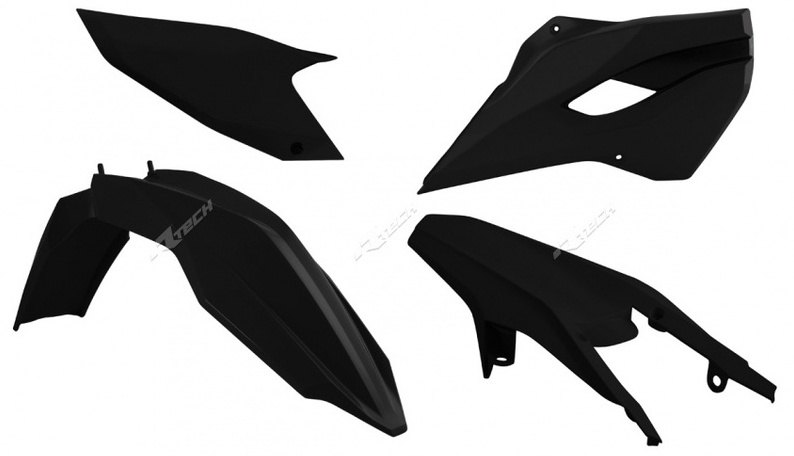 RACETECH レーステック プラスチックキット ブラック Husqvarna TE/FE FE 250 SPECIAL EDITION 350 450 501 TE 125 2T 300 HUSQVARNA ハスクバーナ フルカウル・外装セット カウル関連 外装|ウェビック 店
