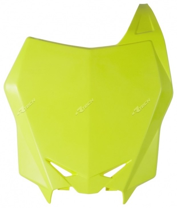 RACETECH レーステック Factory Front Number Plate Neon Yellow Suzuki RM-Z250／450 RM-Z 250 450 SUZUKI スズキ ゼッケンカウル カウル関連 外装