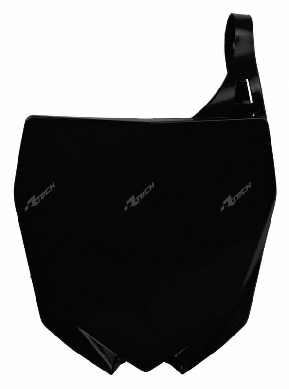 RACETECH レーステック Front Number Plate Black Yamaha ゼッケンカウル カウル関連 外装
