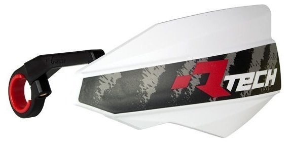 RACETECH レーステック Vertigo Handguards - White E-Bike ハンドガード・ナックルガード ハンドル周辺パーツ ハンドル