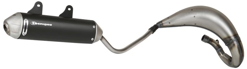 TECNIGAS テクニガス E-Nox Evoスチール製フルエキゾーストシステム - BETA RR 50 ENDURO RACING SPORT MOTARD TRACK ベータ チャンバー マフラー