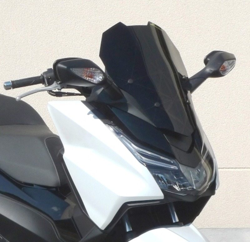 V PARTS ブイパーツ レーシング スクリーン スモークブラック Honda NSS 125 za FORZA ABS HONDA ホンダ 外装