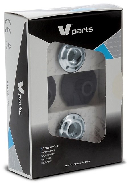 V PARTS ブイパーツ ボビン M8x1，25 シルバー スタンドフック フレーム