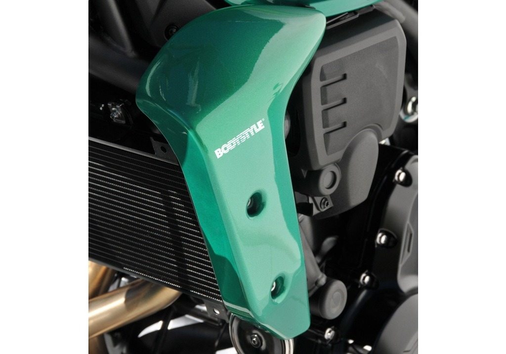 BODY STYLE ボディースタイル Sportsline radiator side cover Z650 RS KAWASAKI カワサキ ラジエーターコアガード・オイルクーラーコアガード 冷却関連 エンジン colour:black/gray/green/colour code:Metallic Spark Black,660