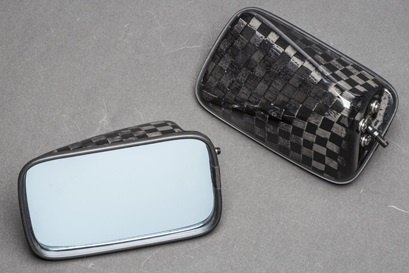 A-TECH エーテック 専用ミラーセット タイプ2 CBR1000RR-R HONDA ホンダ ミラー ハンドル ミラーシャフト素材：カーボン / ミラーヘッド素材：KDC 開繊ドライカーボン