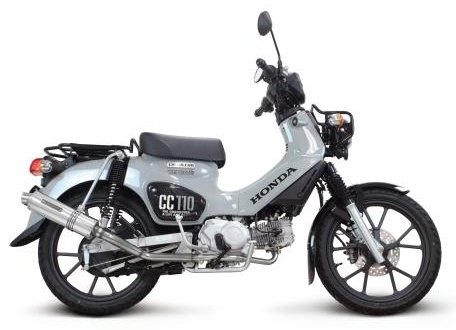 SP武川 SPタケガワ ボンバーマフラー クロスカブ110 スーパーカブ110 HONDA ホンダ フルエキゾーストマフラー マフラー