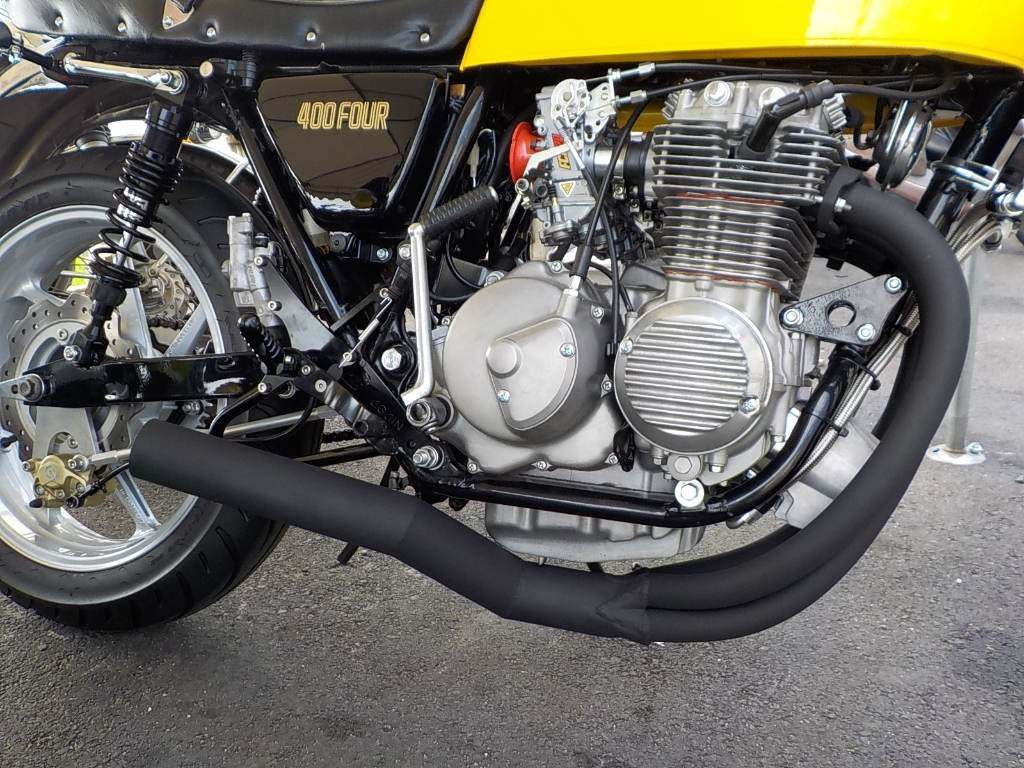 cb400 four nc36 マフラー ショート管 ミズノモーター ゼス管 70φ 