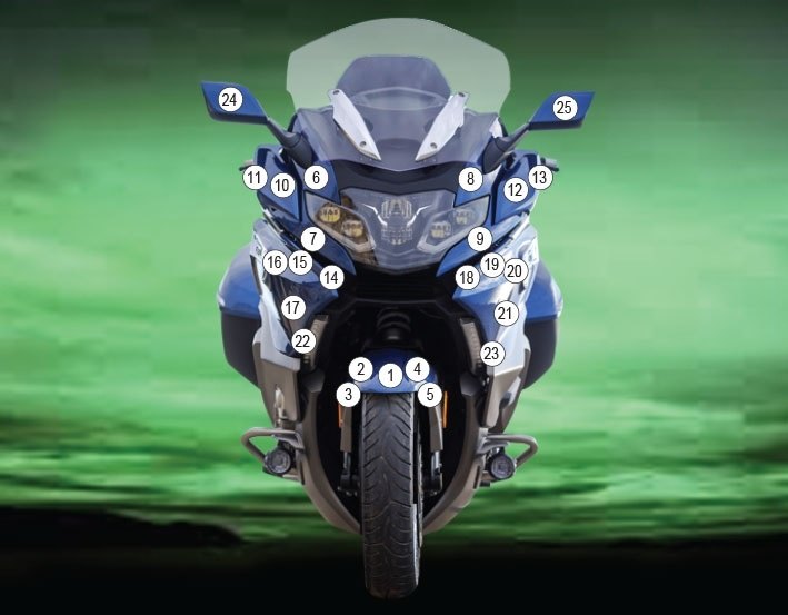 EAZI-GUARD イージーガード 車種別ストーンチッププロテクションフィルム K 1600 GTL B GRAND AMERICA BMW プロテクションフィルム・保護フィルム 外装 カラー:マットサーフェス(艶なし)|ウェビック 店