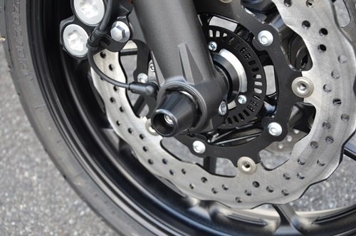 AGRAS アグラス フロントアクスルプロテクター YZF-R7 YAMAHA ヤマハ アクスルスライダー フレーム