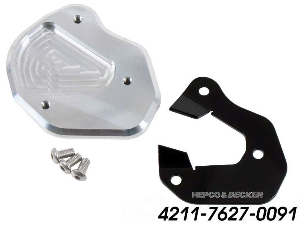 HEPCO＆BECKER ヘプコ＆ベッカー サイドスタンドエンド 1290 Super Adventure S KTM スタンドパッド・エクステンション フレーム｜ウェビック　店 8,547円