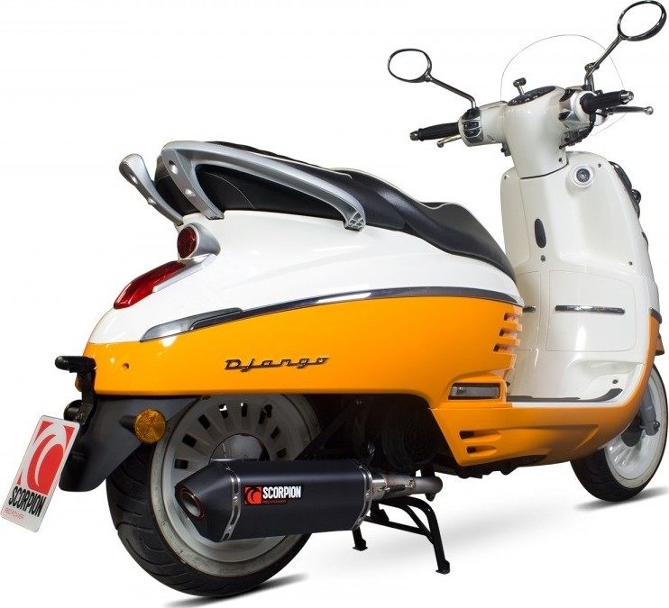 SCORPION スコーピオン セルケトパラレル フルエキゾーストマフラー Django125 Django150 PEUGEOT プジョー マフラー