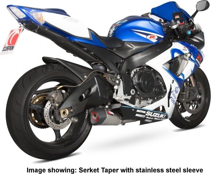 SCORPION スコーピオン セルケトテーパー スリップオンマフラー GSX-R600 GSX-R750 SUZUKI スズキ マフラー|ウェビック 店