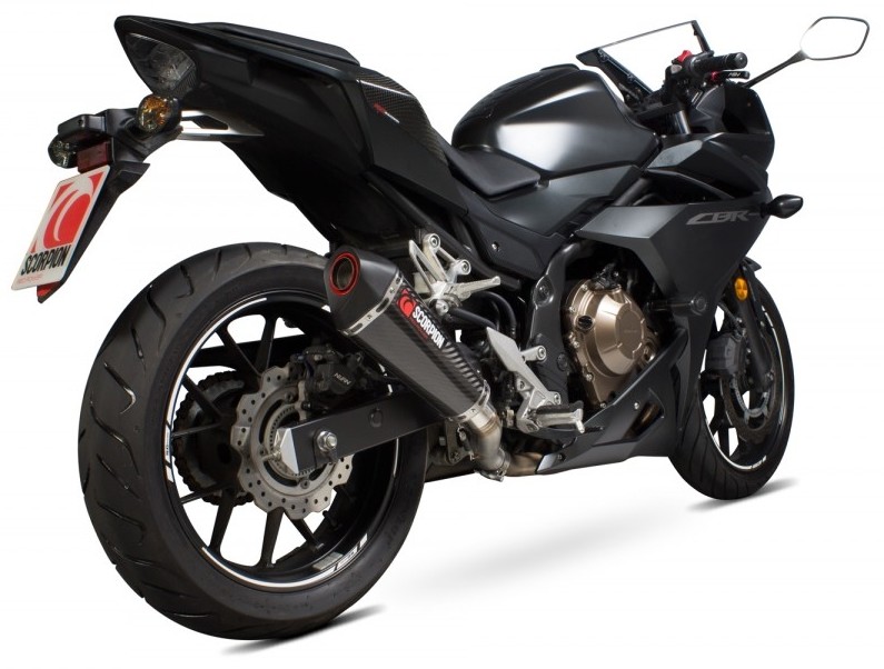 SCORPION スコーピオン セルケトテーパー スリップオンマフラー CBR500R HONDA ホンダ マフラー｜ウェビック　店