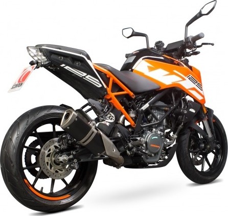 SCORPION スコーピオン 中間パイプ (キャタライザー無) Duke125 KTM エキゾーストパイプ マフラー｜ウェビック　店