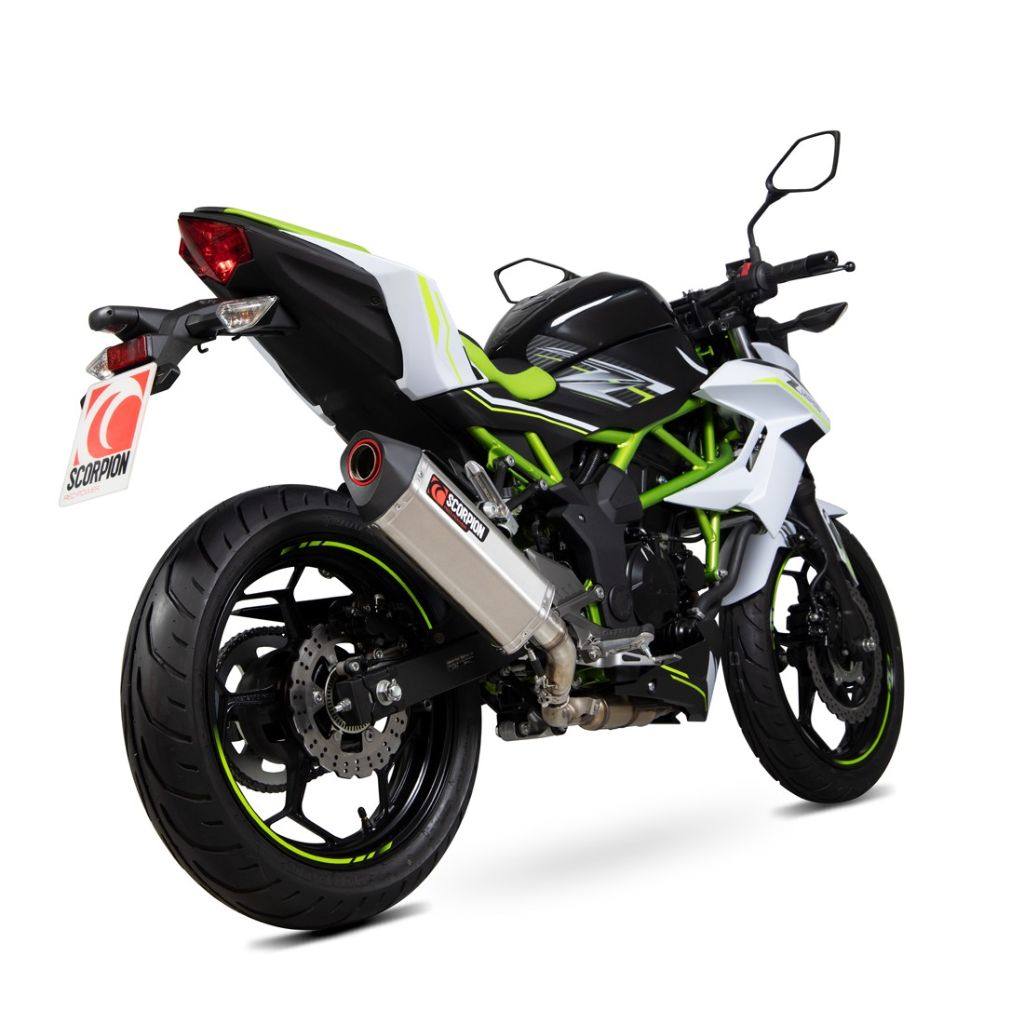 SCORPION スコーピオン セルケトパラレル スリップオンマフラー Z125 KAWASAKI カワサキ マフラー｜ウェビック　店