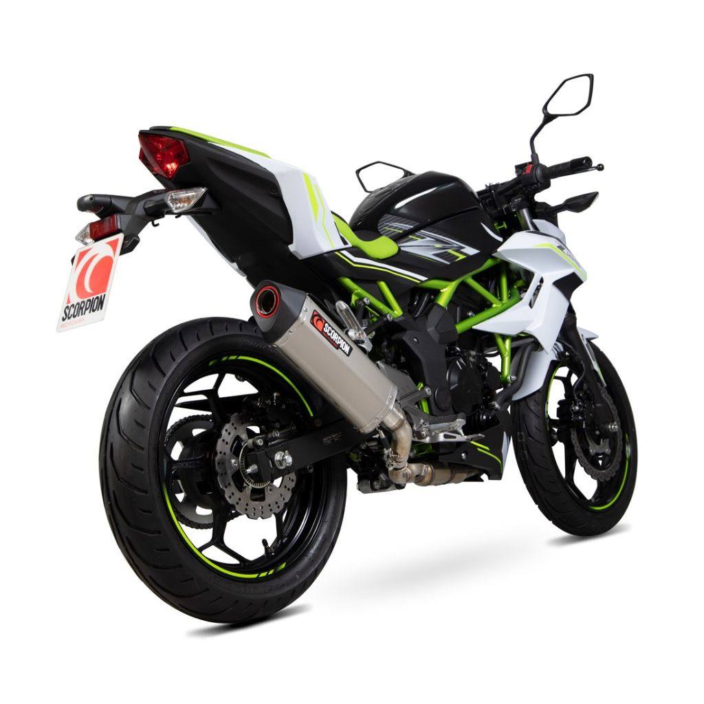 SCORPION スコーピオン セルケトパラレル スリップオンマフラー Z125 KAWASAKI カワサキ マフラー｜ウェビック　店