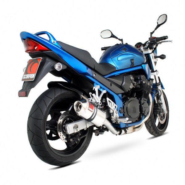 SCORPION スコーピオン カービンオーバル スリップオンマフラー GSF1200 Bandit GSF600 GSF650 SUZUKI スズキ マフラー
