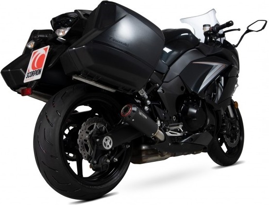 SCORPION スコーピオン レッドパワーツイン スリップオンマフラー Z1000 SX KAWASAKI カワサキ マフラー|ウェビック 店