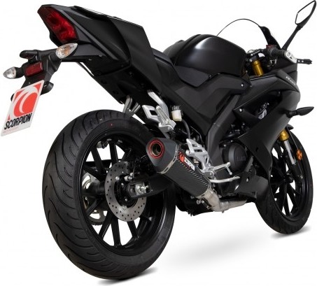 SCORPION スコーピオン セルケトテーパー フルエキゾーストマフラー YZF-R125 YAMAHA ヤマハ マフラー｜ウェビック　店