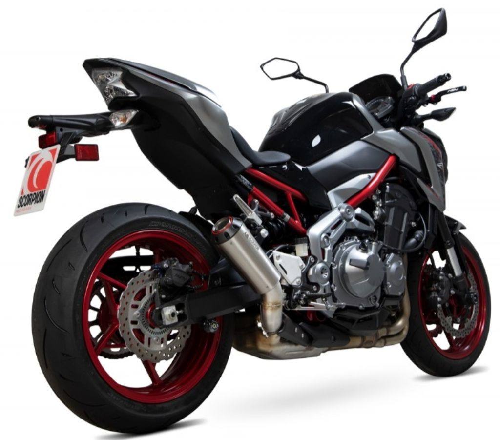 SCORPION スコーピオン レッドパワー スリップオンマフラー Z900 KAWASAKI カワサキ マフラー