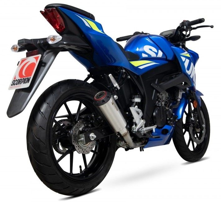 SCORPION スコーピオン レッドパワー フルエキゾーストマフラー GSX-S 125 150 SUZUKI スズキ マフラー