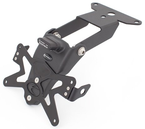 EVOTECH エボテック ナンバープレートホルダー フェンダーレスキット GPR125 DERBI デルビ フェンダー関連 外装