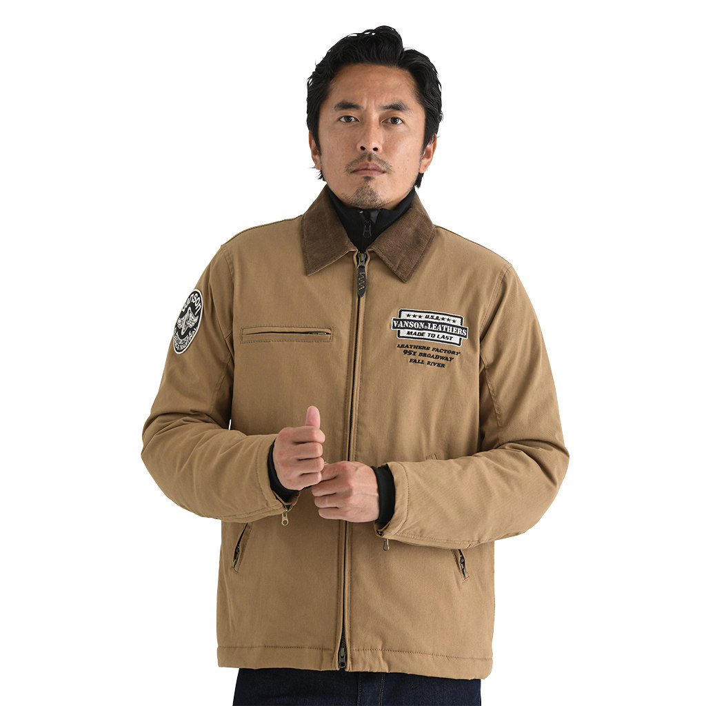 予約販売品 VANSON バンソン カバーオールジャケット サイズ pacific.com.co