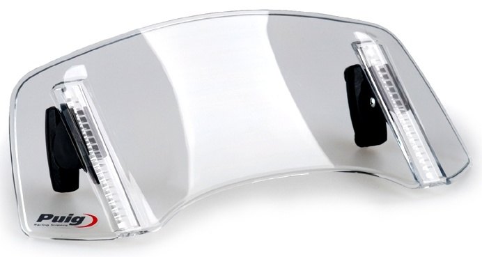 Puig プーチ マルチアジャスタブルバイザー2.0 ボルト固定穴あけタイプ(Multi-adjustable Visor 2.0. Fixed with Screws) スクリーン 外装