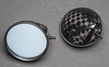 A-TECH エーテック 専用ミラーセット タイプ3 Z650RS KAWASAKI カワサキ ミラー ハンドル シャフト素材:アルミ / ミラーヘッド素材:KDC 開繊ドライカーボン|ウェビック 店