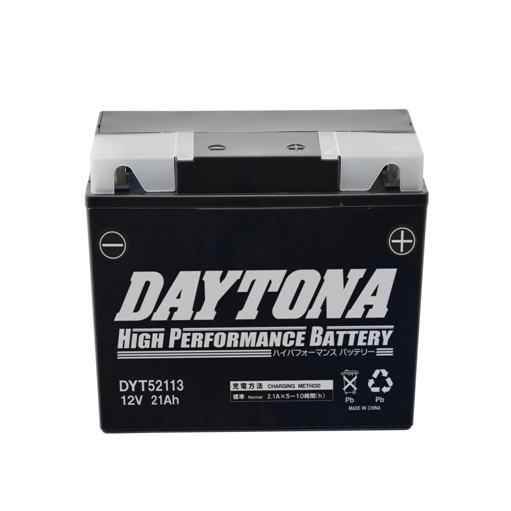 楽天市場】【 】 デイトナ(Daytona) バイク用 バッテリー 12V 密閉型