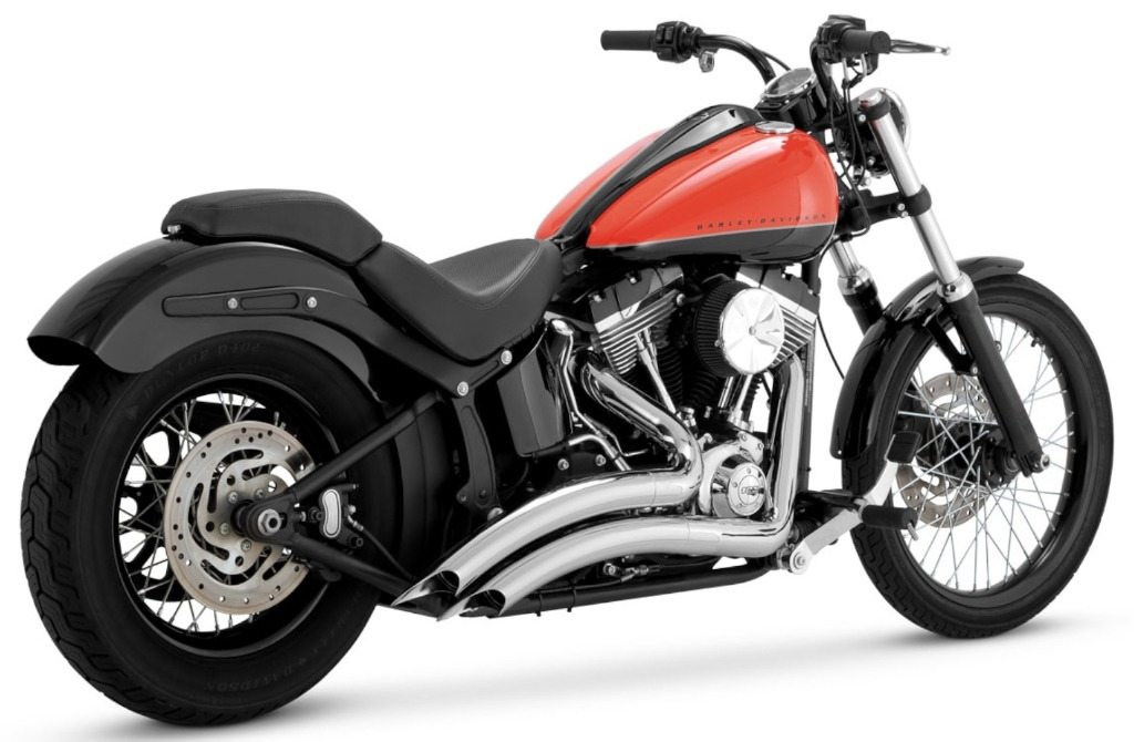 VANCE&HINES バンス&ハインズ BigRadius 2-2 PCX ビッグラディウス2-2 マフラー ソフテイルファミリー HARLEY-DAVIDSON ハーレーダビッドソン フルエキゾーストマフラー｜ウェビック　店