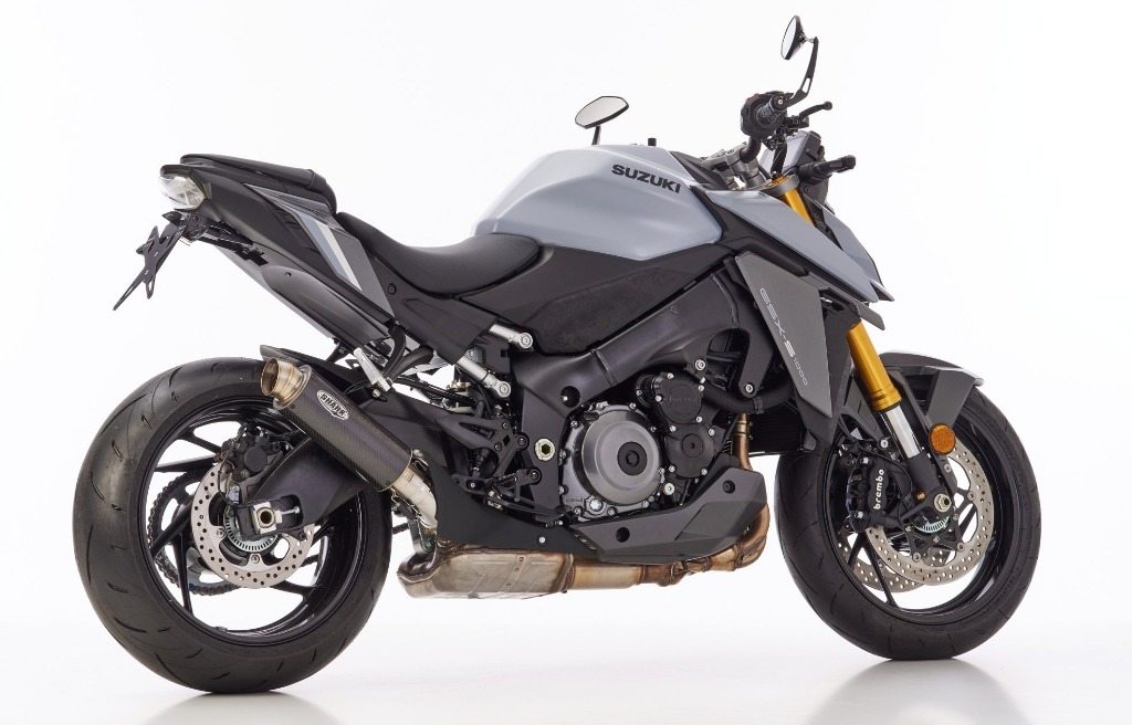 SHARK シャーク SRC 4 スリップオンエキゾースト (4-1) スーパーショート GSX-S 950 1000 SUZUKI スズキ スリップオンマフラー マフラー 素材:carbon|ウェビック 店