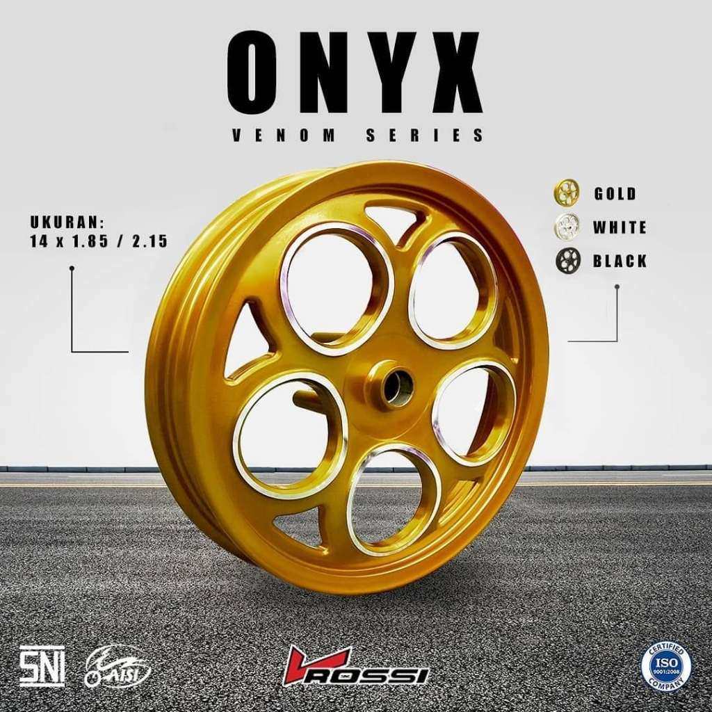 Velg Rossi ブイロッシ Cast Wheels Onyx 前後セット ホイール Vario 110 HONDA ホンダ ホイール関連 足回り