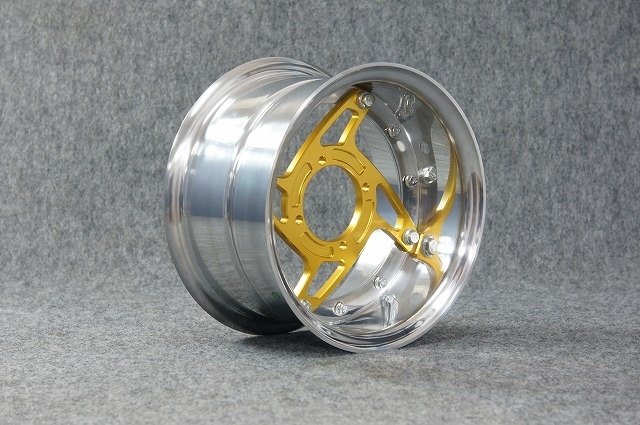 GM-MOTO ジーエムモト KEPSPEED製 10インチ合わせホイール(4.5J・5.5J) モンキー ダックス HONDA ホンダ ホイール ホイール関連 足回り リム幅：5.5J / スポークタイプ：ゴールドアルマイト