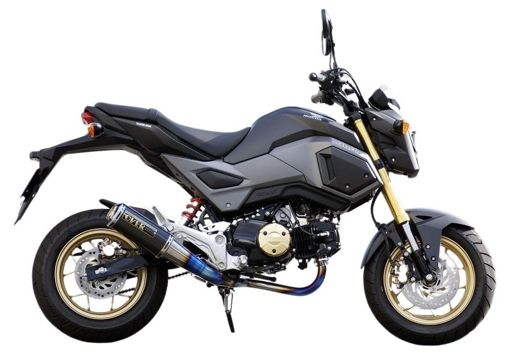 OVER オーヴァー GP-PERFORMANCE XL フルチタン GROM HONDA ホンダ フルエキゾーストマフラー マフラー