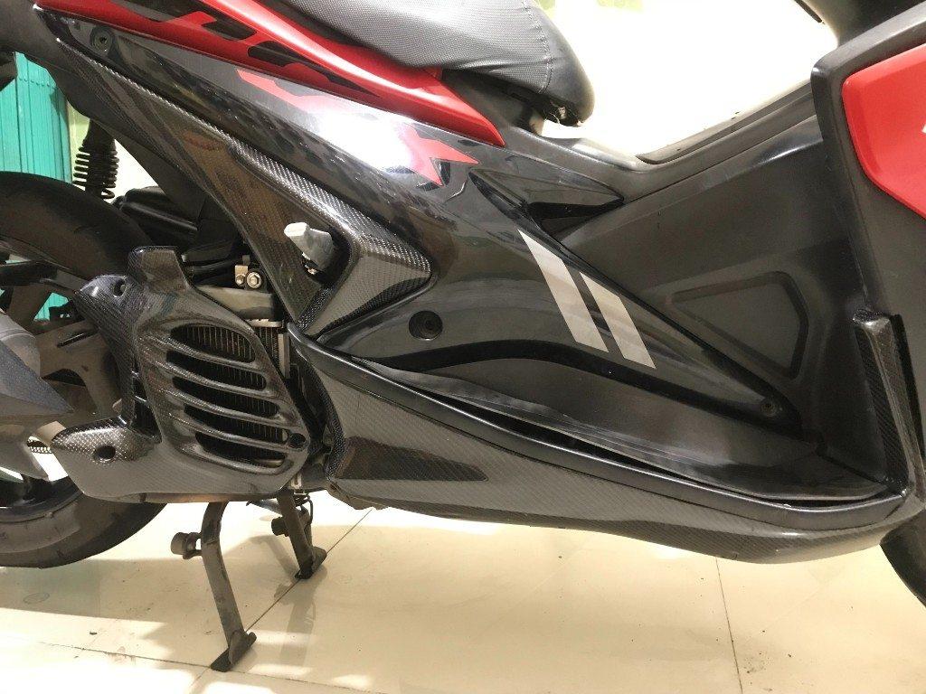 Carbon Variasi カーボンバリアシ ラジエーターカバー Aerox 155 YAMAHA ヤマハ ラジエーター 冷却関連 エンジン