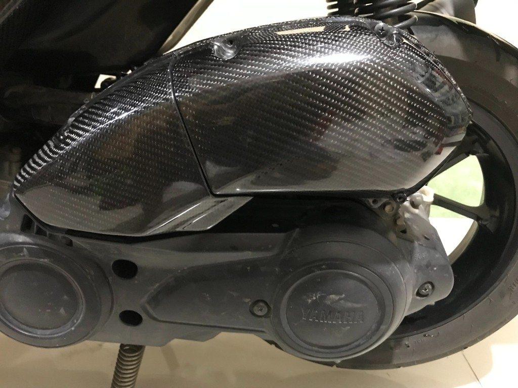 Carbon Variasi カーボンバリアシ エアフィルターカバー Aerox 155 YAMAHA ヤマハ エアクリーナーカバー 外装