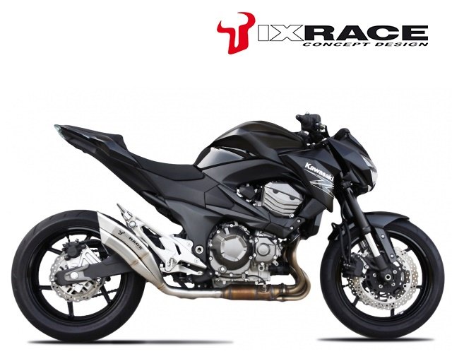 IXRACE アイエックスレース ツインアップ スリップオンマフラー Z800e KAWASAKI カワサキ マフラー