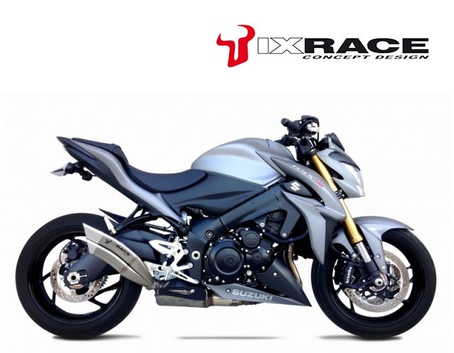 IXRACE アイエックスレース ツインアップ スリップオンマフラー GSX 1000 S SUZUKI スズキ マフラー