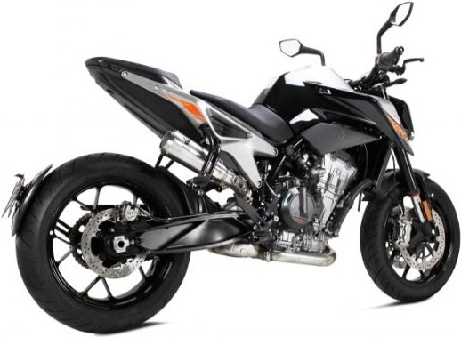 IXRACE アイエックスレース コニカルショート スリップオン マフラー DUKE790 KTM スリップオンマフラー サイレンサータイプ：マットポリッシュ(MK2)