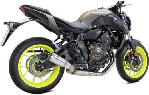 IXRACE アイエックスレース コニカルショート フルエキゾースト マフラー MT07 YAMAHA ヤマハ フルエキゾーストマフラー サイレンサータイプ:マットポリッシュ(MK2)|ウェビック 店