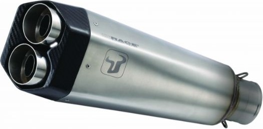 IXRACE アイエックスレース ヘキサゴン デュアルエンド スリップオン マフラー BJ500GS BENELLI ベネリ スリップオンマフラー サイレンサータイプ：マットポリッシュ・ステンレス(M9)
