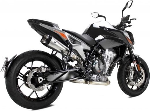 IXRACE アイエックスレース ヘキサゴン デュアルエンド スリップオン マフラー DUKE790 KTM スリップオンマフラー サイレンサータイプ:マットポリッシュ・ステンレス(M9)